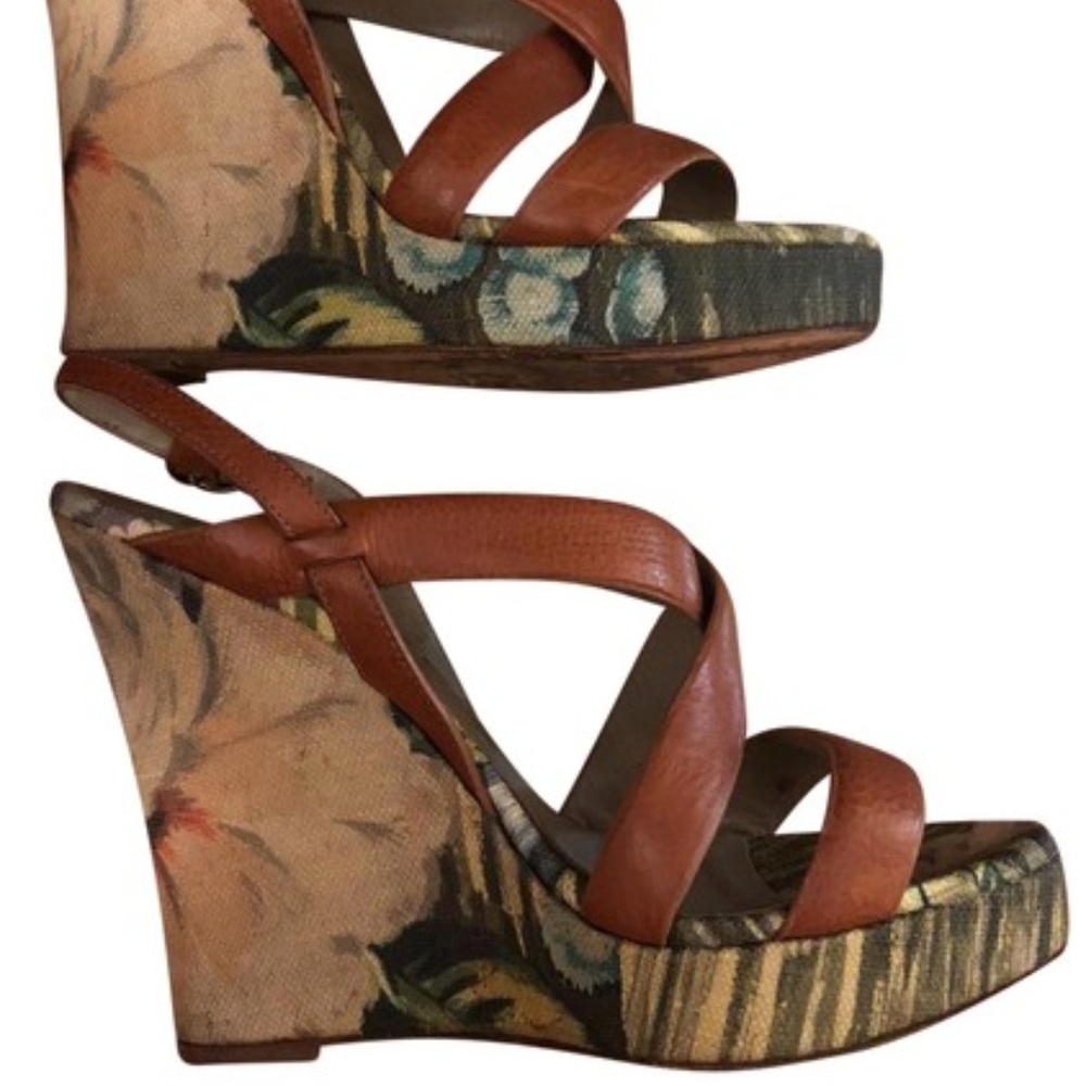 Valentino Wedge Sandal Heels
